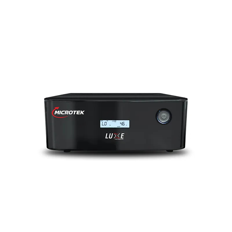 Microtek Luxe 1900 Pure Sine Wave Inverter 1650VA/24V, 2 Battery Support for Home, Office & Shops, Compatible with Lithium-Ion, Tubular, Flat Plate & SMF Batteries, 3 Year Warranty
