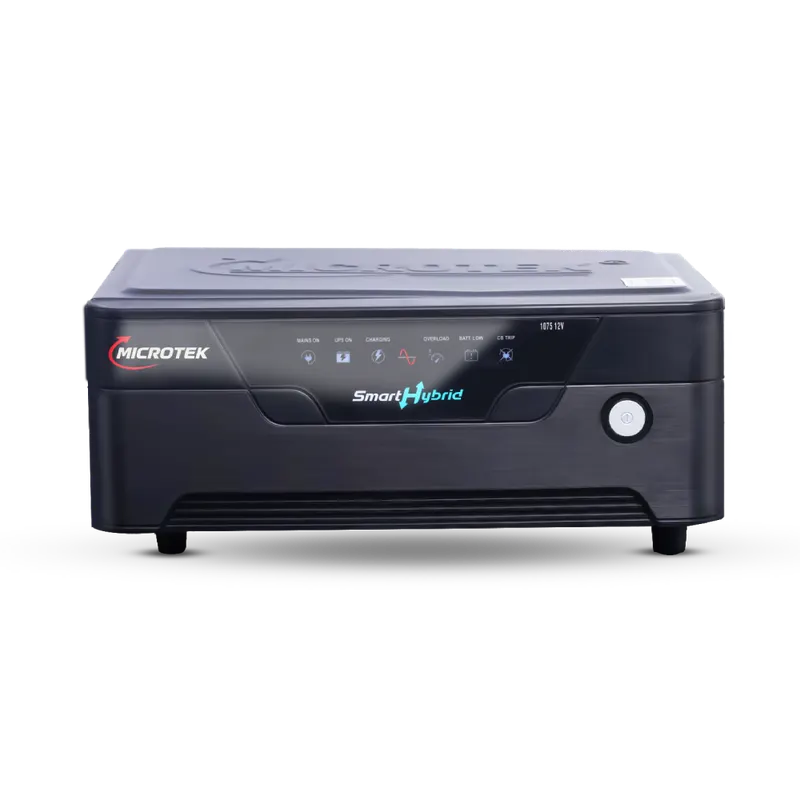Microtek SMART HYBRID UPS 1275 (12V) | Pure Sine Wave Inverter | 1125VA/900W UPS for Home