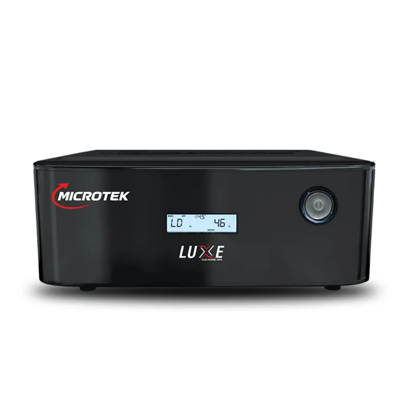 Microtek UPS LUXE 1000 (12V) | Pure Sine Wave Inverter | 800VA/640W UPS for Home