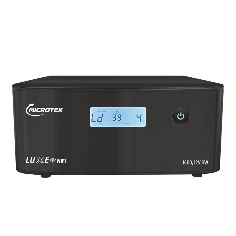 Microtek LUXE WIFI 1400 12V Pure Sine Wave Inverter 1100VA/825Watt