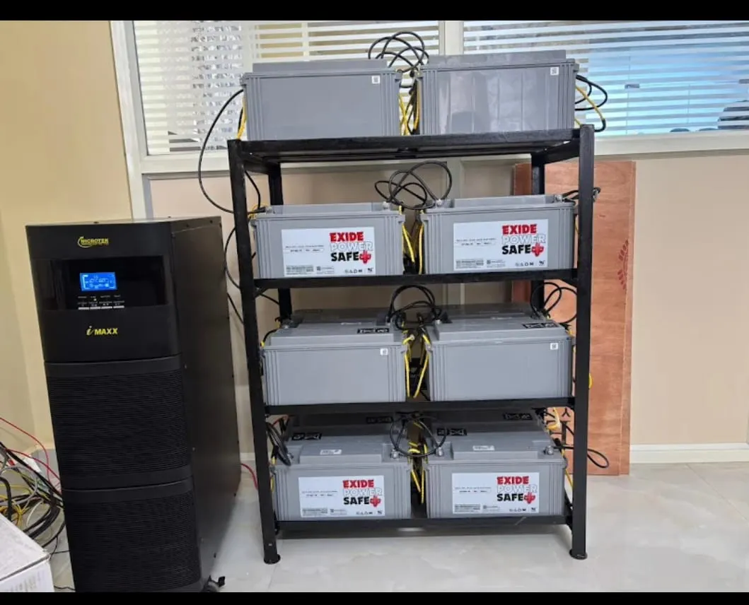 Microtek 10kVA True Online UPS with SMF battery bank installed for OASK Publishers commercial office in Hyderabad — enterprise UPS by Satyajan Energy Solutions